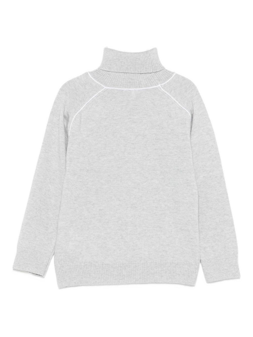 Maglione per bambino Eleventy Kids grigio con maniche raglan EX9P70 Z3403 803AV ELEVENTY KIDS 