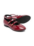 Ballerine per bambina Elisabetta Franchi La Mia Bambina rosse con cinturino alla caviglia F4A3E03261848R 006 ElISABETTA FRANCHI 