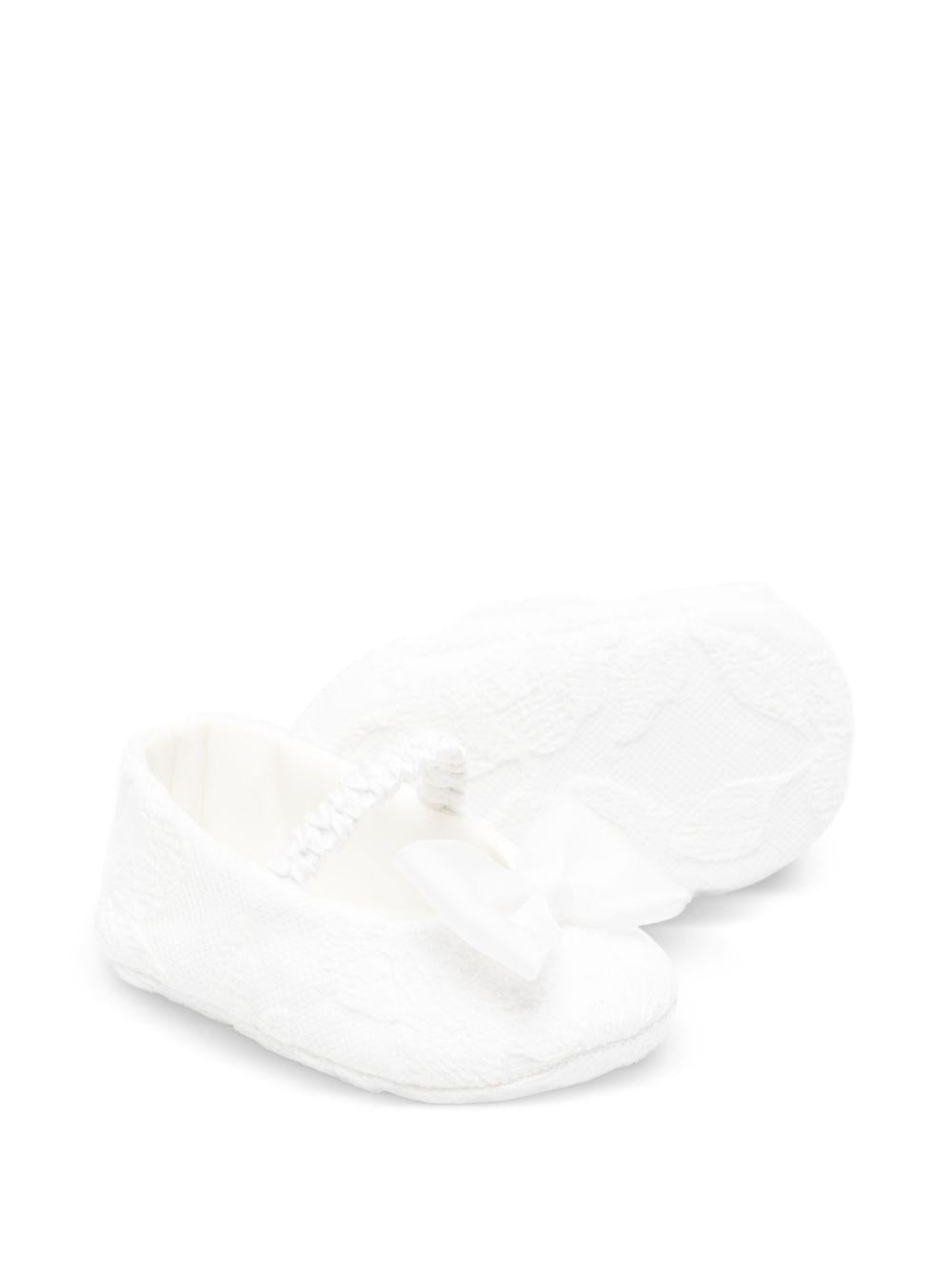 Ballerine per neonata Colorichiari bianche con fiocco FN958512 4956 15 COLORICHIARI KIDS 