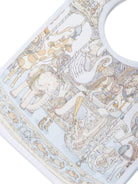 Bavaglino per neonati Atelier Choux bianco con stampa carosello BI-CS-CAR B-U ATELIER CHOUX PARIS KIDS 