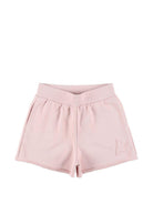 Shorts per bambina Golden Goose Kids rosa con dettaglio stella GKP02687P002489 25523 GOLDEN GOOSE KIDS 
