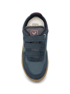 Sneakers V-90 per bambini Veja Kids blu con chiusura a strappi SX2021783 CALIFORNIA MARY NAUTICO VEJA KIDS 