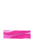 Cerchietto per neonata Emilio Pucci Junior rosa con motivo astratto PY0A14 Z3687 570BC EMILIO PUCCI KIDS 