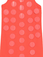 Abito per bambina MSGM Kids arancione con dettagli a pois S6MSJGDR101 MS074 MSGM KIDS 