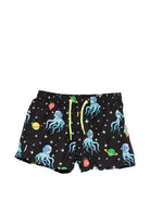 Costume Jean Lighting per bambino MC2 Saint Barth Kids nero con stampa polpo JEA0004 01071L MC2 ST. BARTH KIDS 
