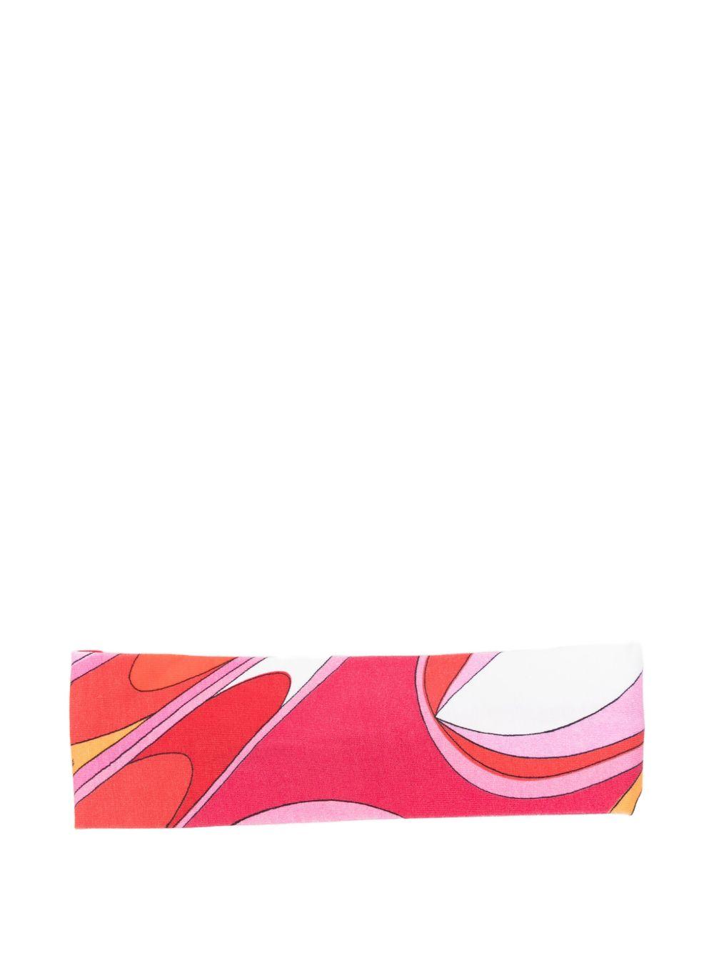 Fascia per neonata Pucci Junior multicolore con design a fantasia PY0A14 Z3688 50EAR EMILIO PUCCI KIDS 