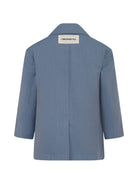 Blazer per bambina Simonetta blu con applicazione floreale SY2A34 G0212 645 SIMONETTA KIDS 