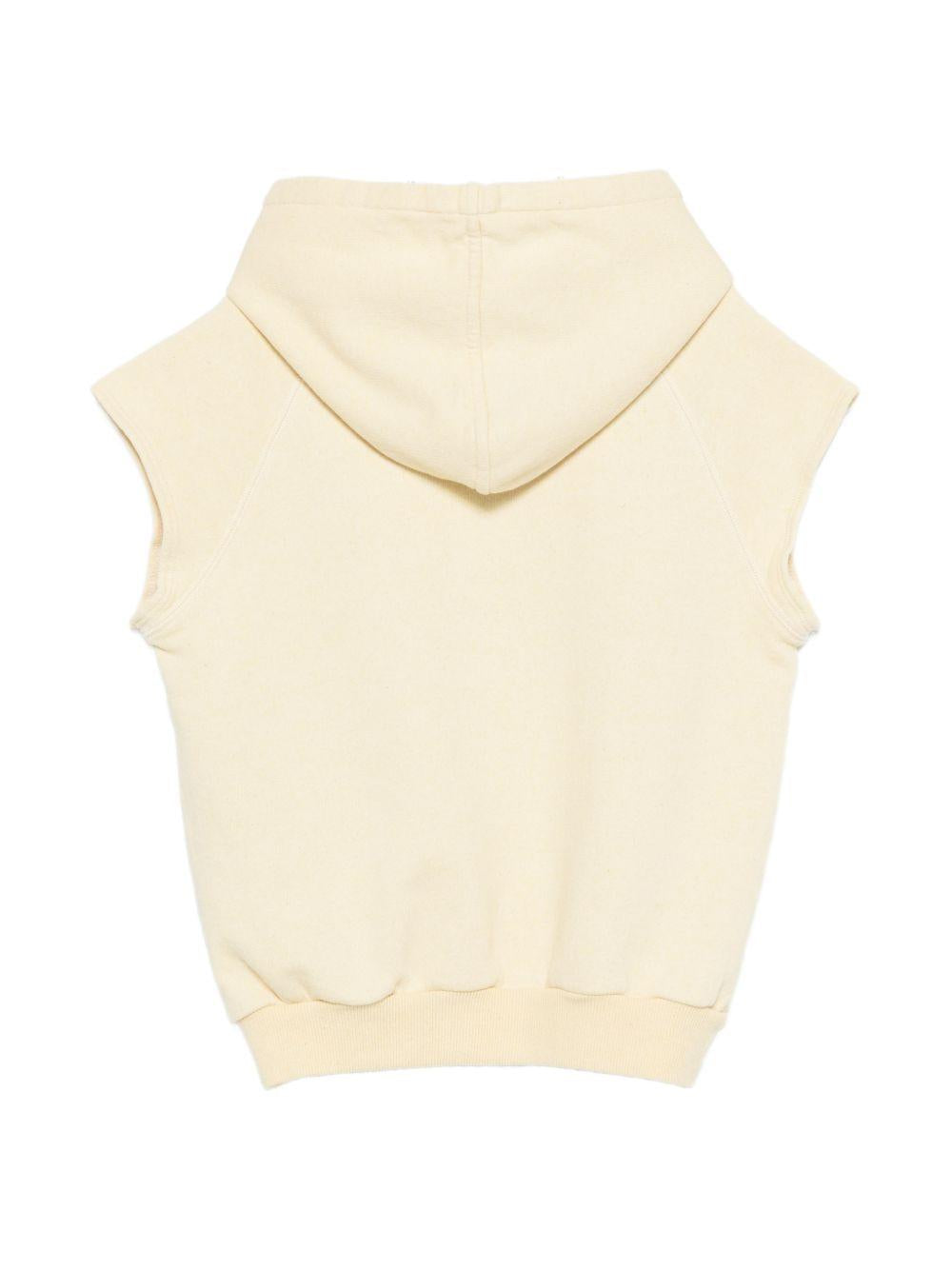 Felpa per bambino Bobo Choses gialla con logo sul davanti B126AC055 721 BOBO CHOSES KIDS 