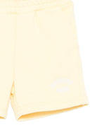 Shorts per neonato Givenchy Kids giallo con dettaglio logo sul davanti H31231 524 GIVENCHY KIDS 