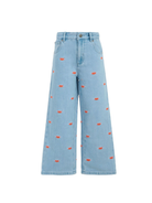 Jeans per bambina Stella McCartney Kids in denim con gamba larga TX6D10 Z3112 626EM STELLA McCARTNEY KIDS 