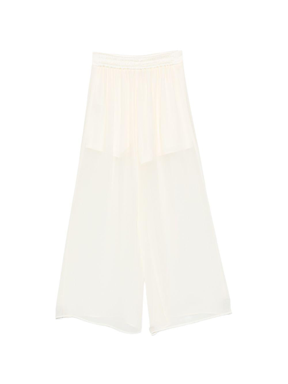 Pantaloni per bambina Alberta Ferretti Kids beige con gamba ampia R1G402 7140 0035 ALBERTA FERRETTI KIDS 