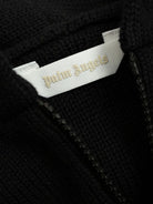 Felpa per bambino Palm Angels Kids nero lavorato a maglia PBHU002F25KNI001 1003 PALM ANGELS KIDS 