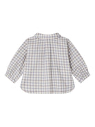 Camicia per neonato Bonpoint bianco con motivo a quadri W05YSHW00003 374C BONPOINT 