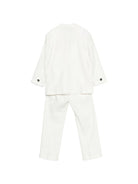 Completi per bambino Paolo Pecora Kids bianco a maniche lunghe PP4265 GESSO PAOLO PECORA KIDS 