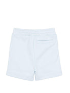 Shorts per neonato Givenchy Kids azzurri con vita elasticizzata H31197 77L GIVENCHY KIDS 