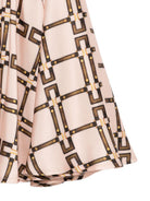 Abito per bambina Elisabetta Franchi La Mia Bambina rosa con stampa grafica EFAB6750TVE02 C053 ElISABETTA FRANCHI KIDS 