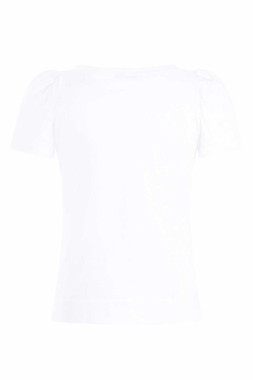T-shirt per bambina Monnalisa bianca con stampa a fiori 71G602 7201 0001 MONNALISA KIDS 