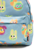 Zaino per bambino Molo blu con stampa grafica all-over 7S26V201 9559 MOLO KIDS 