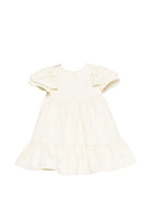 Abito per neonata Etro Kids beige con volant GY1011 I0308 105 ETRO KIDS 