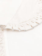 Coperta per neonati La Stupenderia beige con bordo arricciato 2CBCO50 D12AZZ LA STUPENDERIA 