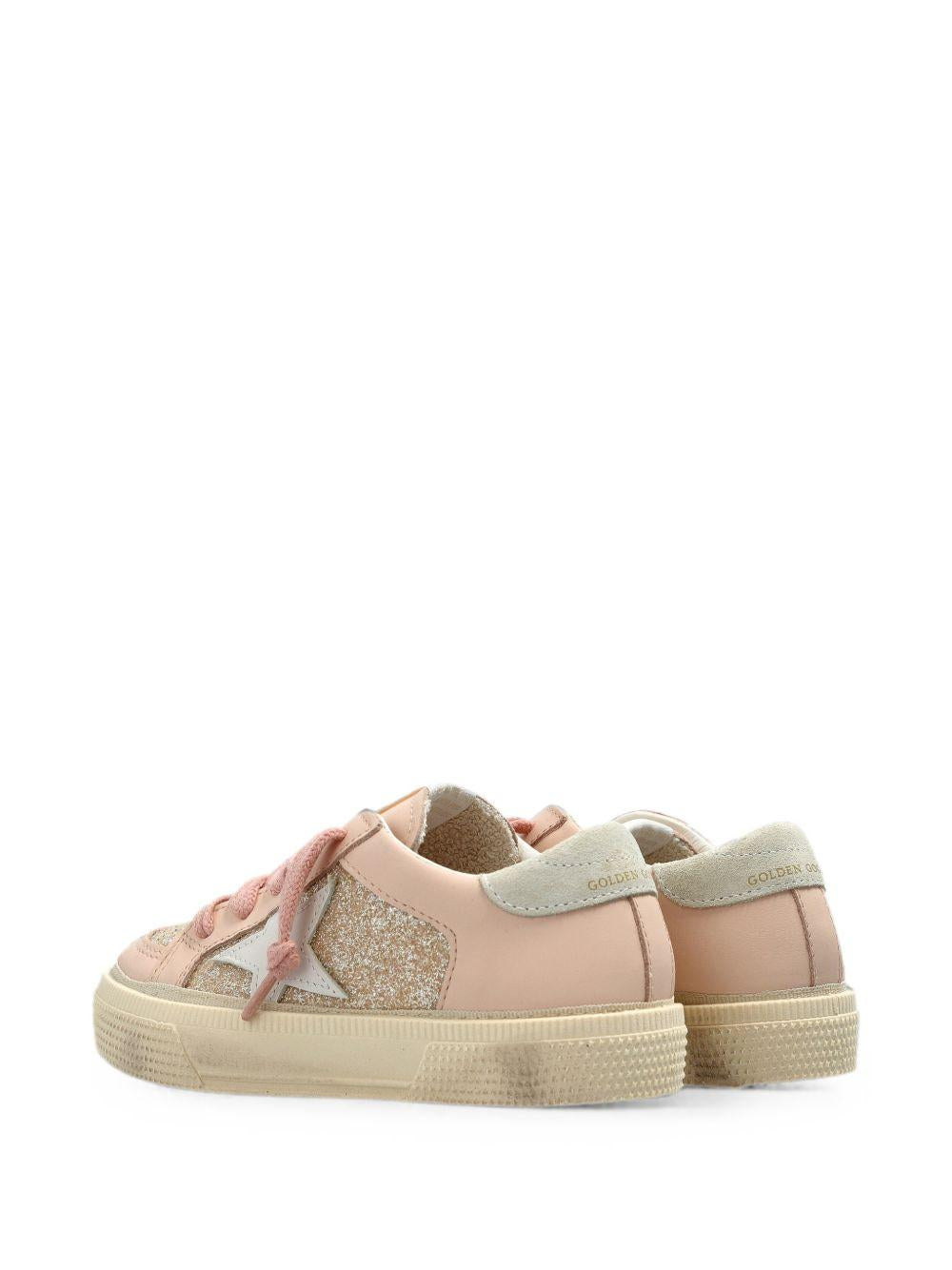 Sneakers per bambina Golde Goose Kids rosa con dettagli glitter F00495F008671 25818 GOLDEN GOOSE KIDS 