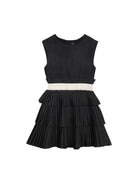 Abito per bambina Karl Lagerfeld Kids nero senza maniche Z31144 09B KARL LAGERFELD KIDS 