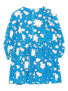 Abito per bambina Stella McCartney Kids azzurro con stampa con nuvole e stelle TX1B90 Z3081 644MC STELLA McCARTNEY KIDS 