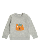 Felpa per neonato Stella McCartney Kids grigia con motivo Bear TX4630 Z0453 807 STELLA McCARTNEY KIDS 