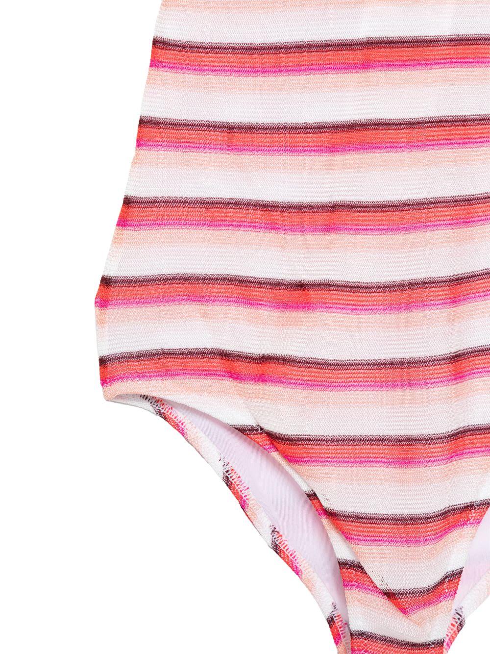 Costume da bagno per bambina Missoni Kids multicolore con spalline incrociate MYCB49 Q0117 100FU MISSONI KIDS 