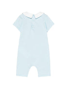 Tutina per neonato Moschino Kids azzurra con stampa Teddy Bear MUT04OLAA01 40304 MOSCHINO KIDS 