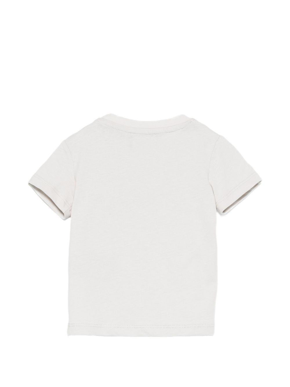 T-shirt per neonato John Richmond Junior grigia con dettaglio logo RIP26002TS BLUE VAPOR JOHN RICHMOND JUNIOR 