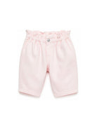 Pantaloni per neonata Missoni Kids rosa con ricamo a zigzag MZ6030 Z3702 52E MISSONI KIDS 