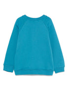 Felpa per bambini Stella McCartney Kids blu con stampa grafica TX4S00 Z0453 60P STELLA McCARTNEY KIDS 