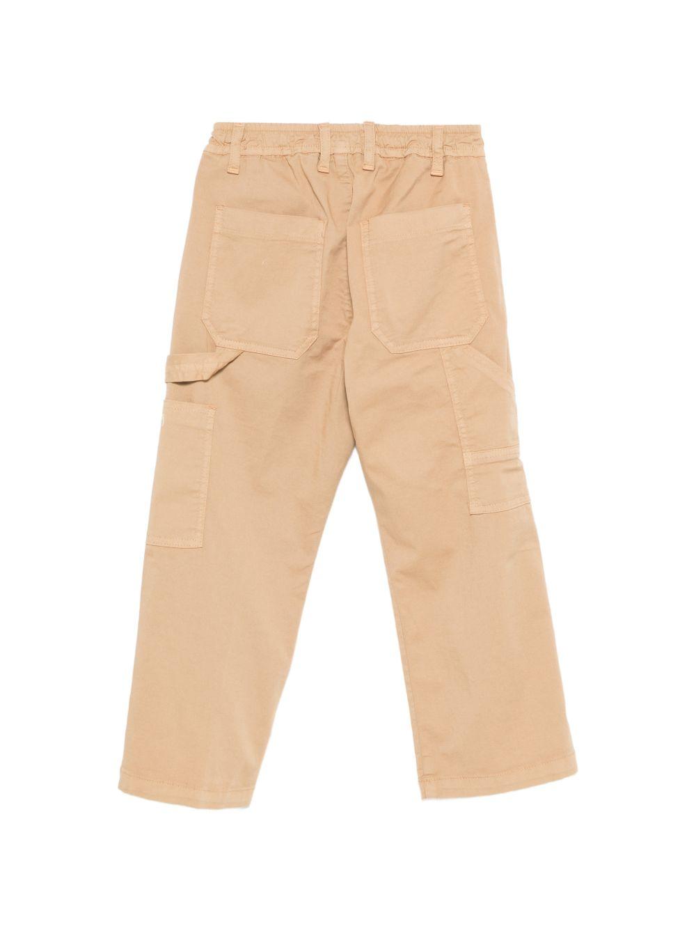 Pantaloni per bambino Paolo Pecora Kids beige elasticizzati PP4385 BEIGE PAOLO PECORA KIDS 