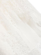 Abito battesimale per neonata Dolce & Gabbana Kids bianco con decorazione in pizzo L0EGG0 G7J1C S9000 DOLCE & GABBANA KIDS 