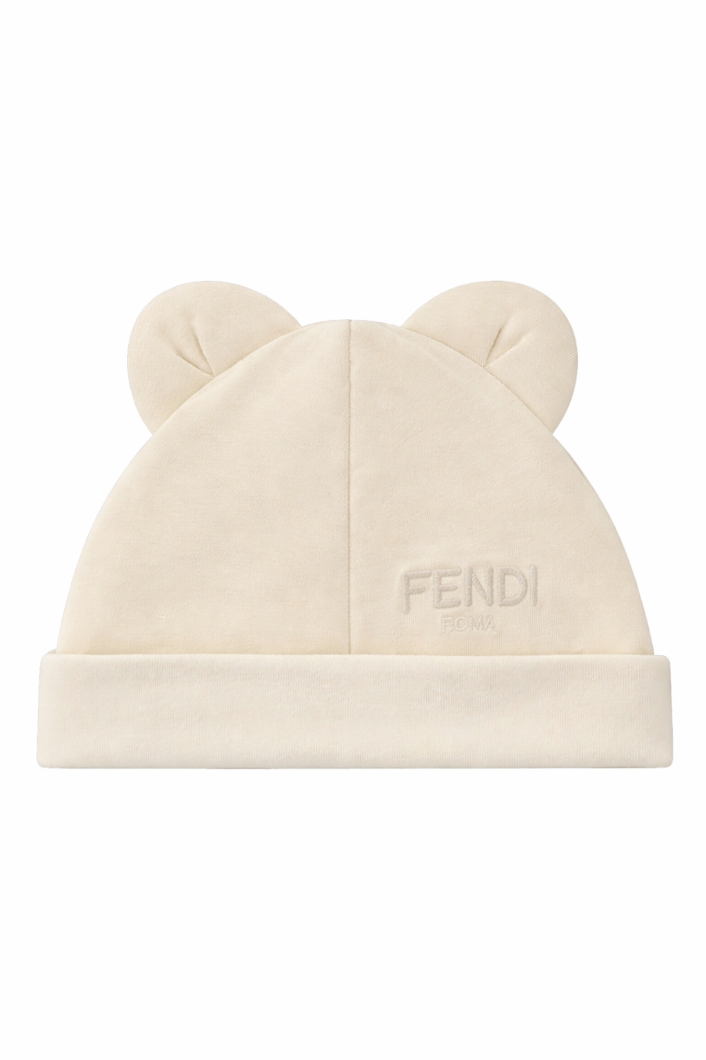 Set neonati Fendi Kids beige con ricamo FF BUK119 ST8 F19J5 FENDI KIDS 
