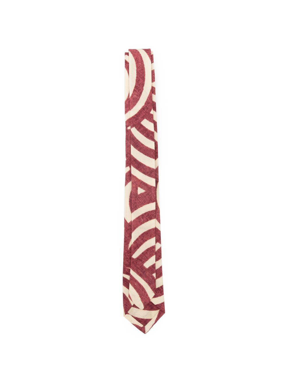 Cravatta per bambino Paolo Pecora Kids rosso a fantasia PP4335 CHERRY PAOLO PECORA KIDS 