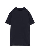 T-shirt per bambino K-WAY Kids blu con colletto stile polo K7134LW K89 K-WAY KIDS 