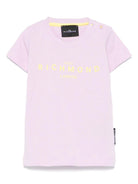 T-shirt per neonati John Richmond Junior lilla con logo RIP25002TS LILLA JOHN RICHMOND JUNIOR 