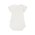 Tutina per neonati Bonpoint bianca con colletto ricamato C06NUNK00001 002 BONPOINT 