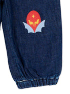 Jeans per neonato Stella McCartney Kids denim con stampa grafica sul davanti TZ6390 Z0522 664 STELLA McCARTNEY KIDS 