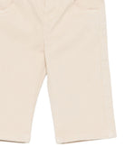 Pantaloni per neonato Missoni Kids beige con dettaglio ricamato sul retro MZ6330 Z3702 115 MISSONI KIDS 
