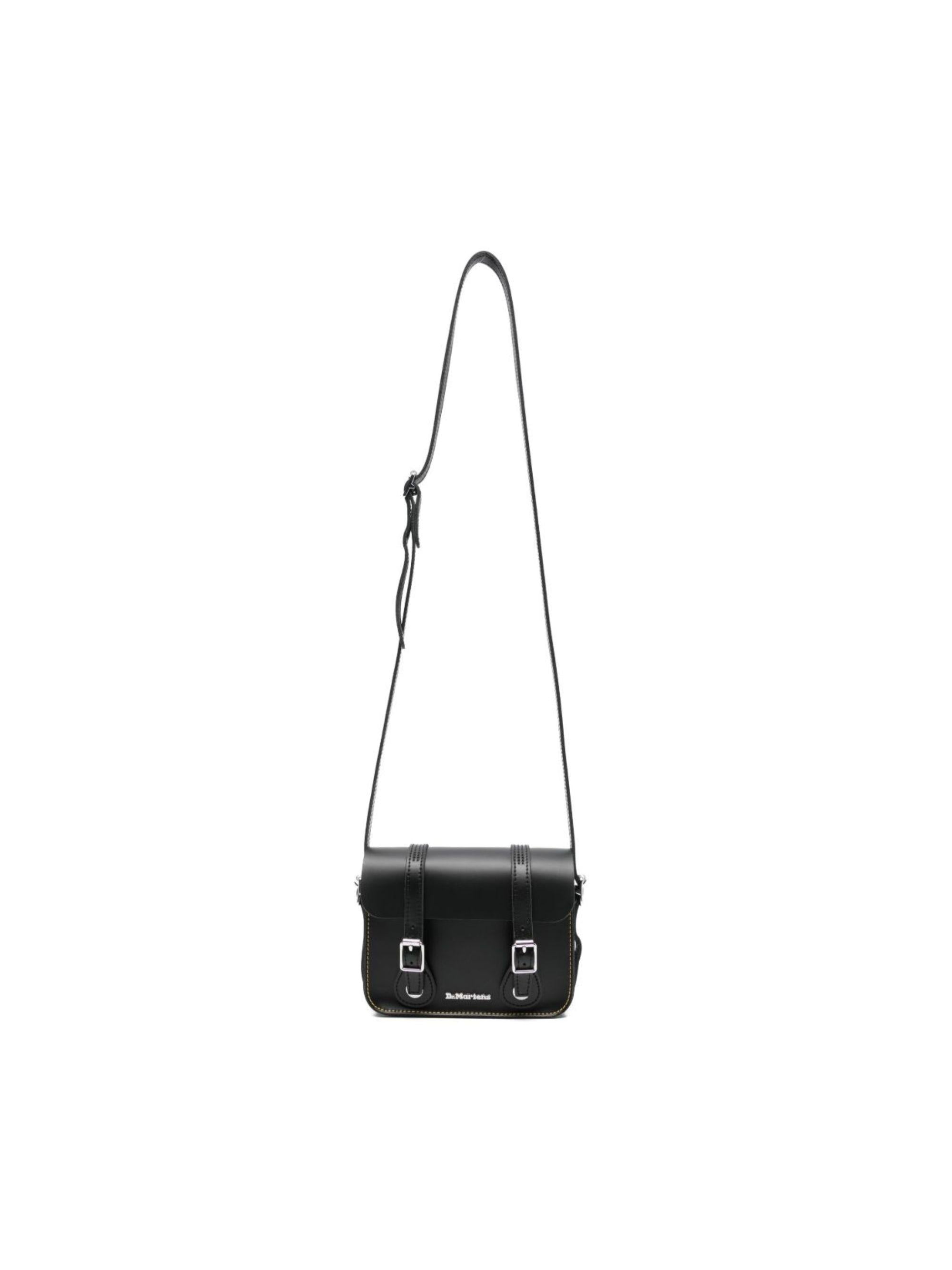 Borsa per bambina Dr. Martens Kids nera con fibbia di chiusura AB098001 BLACK Dr martens kids 