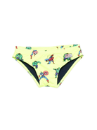 Slip da bagno per bambino MC2 Saint Barth Kids giallo con stampa grafica all-over BIL0001 01639L MC2 ST. BARTH KIDS 