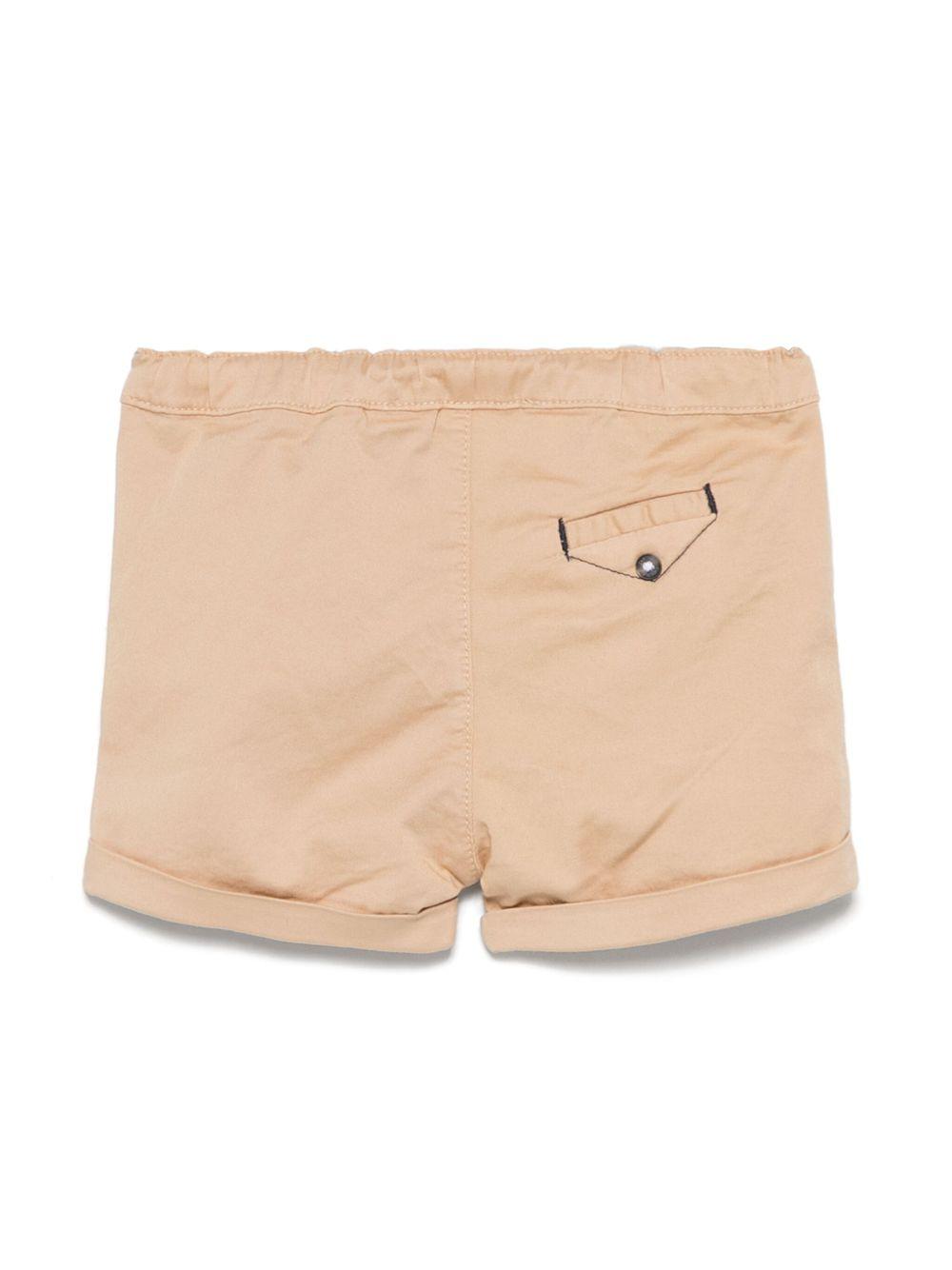 Shorts per neonato Tartine Et Chocolat beige in twill CA26131 75 TArtine & Chocolat KIDS 