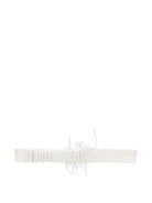 Fascia per capelli per neonata Monnalisa bianca con dettaglio fiore 73G003 7201 0190 MONNALISA KIDS 