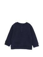 Felpa per neonato Etro Kids blu con motivo Pegaso GZ4300 Z3183 617 ETRO KIDS 