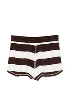 Shorts per donna Alysi multicolore con design a righe 116116 P6050 CHOCO ALYSI 