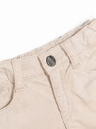 Shorts per neonato Emporio Armani Kids beige con bottoni con logo inciso 8NHS01 4N7LZ 01M5 EMPORIO ARMANI KIDS 