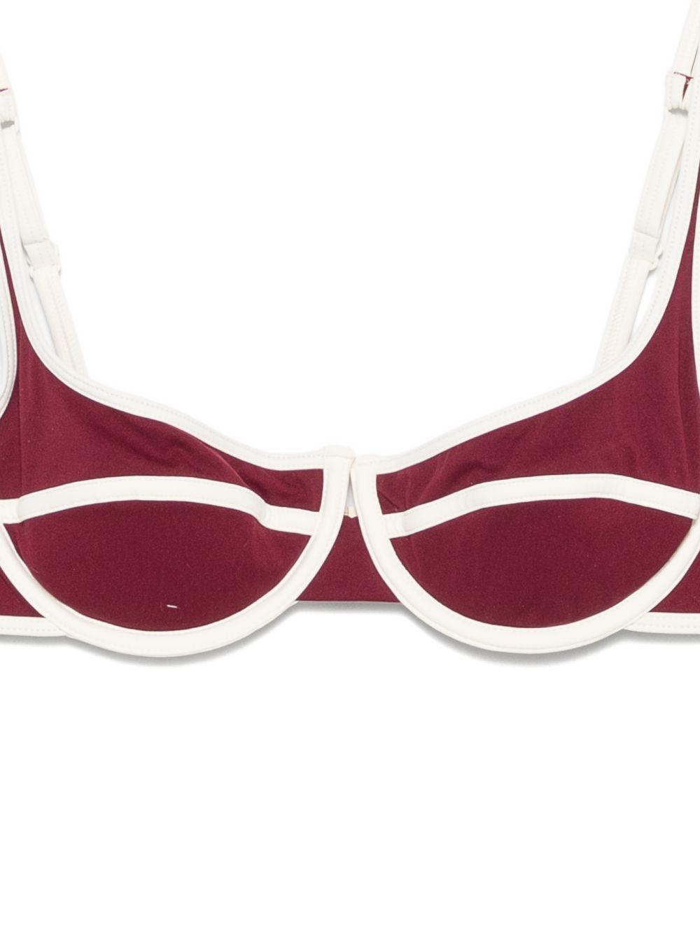Costume Naomi per donna MC2 Saint Barth rosso con coppe con ferretto NAO0005 00173L MC2 ST. BARTH 